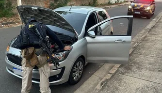 Carro apreendido