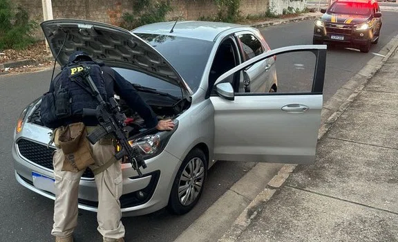 Carro apreendido