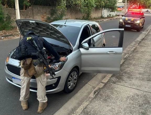Carro apreendido