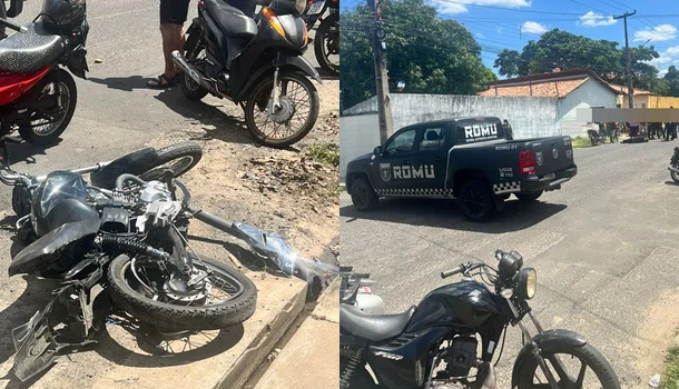 Dupla suspeita de assalto é atropelada em Teresina