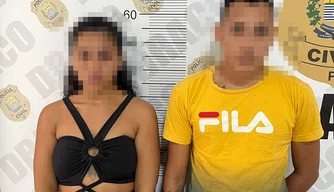 Foragida da Operação Faixa Rosa e companheiro