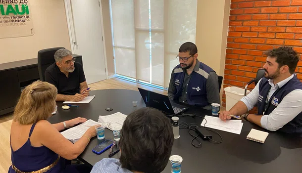 Visita do Ministério da Saúde