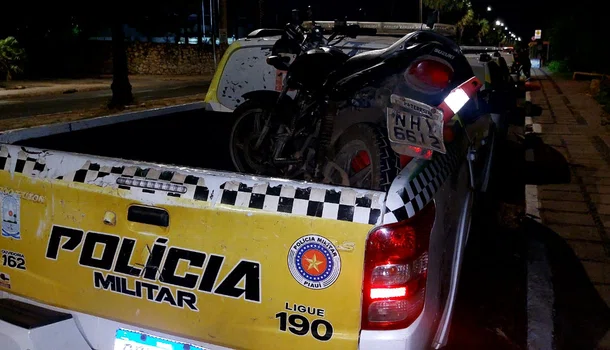 Moto apreendida