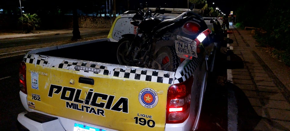 Moto apreendida