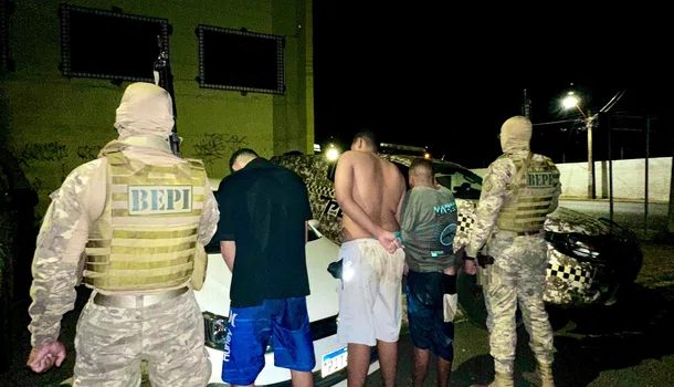 Homem preso por porte ilegal de arma