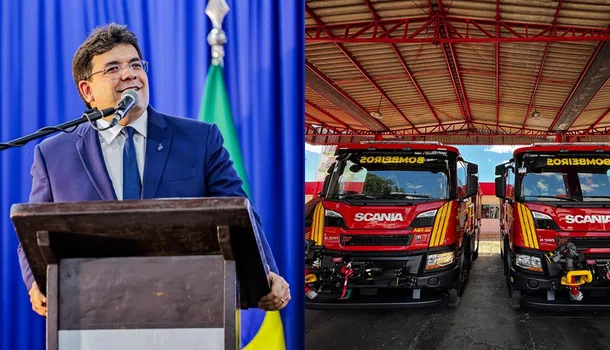 Rafael Fonteles entregará novas viaturas para Corpo de Bombeiros nesta quinta