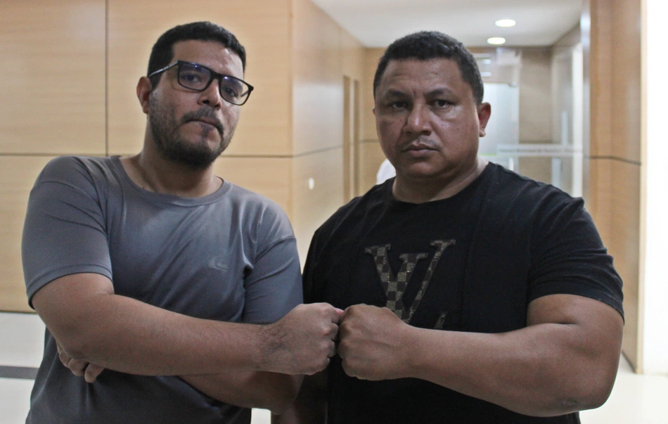 Presidentes da Comissão, Arkadt Silva e Thiago Nunes