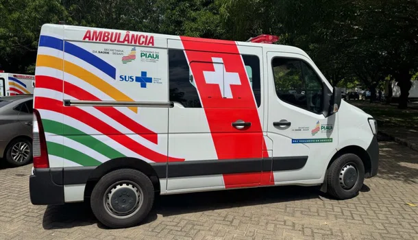 Ambulância equipadas para hospitais da rede estadual