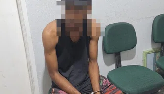 Indivíduo apontado como autor recorrente de furtos no Centro de Teresina