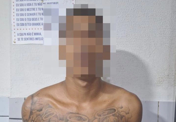 Suspeito de tráfico abordado no bairro Alto da Ressurreição