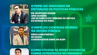 Cursos de capacitação para gestores públicos em Esperantina