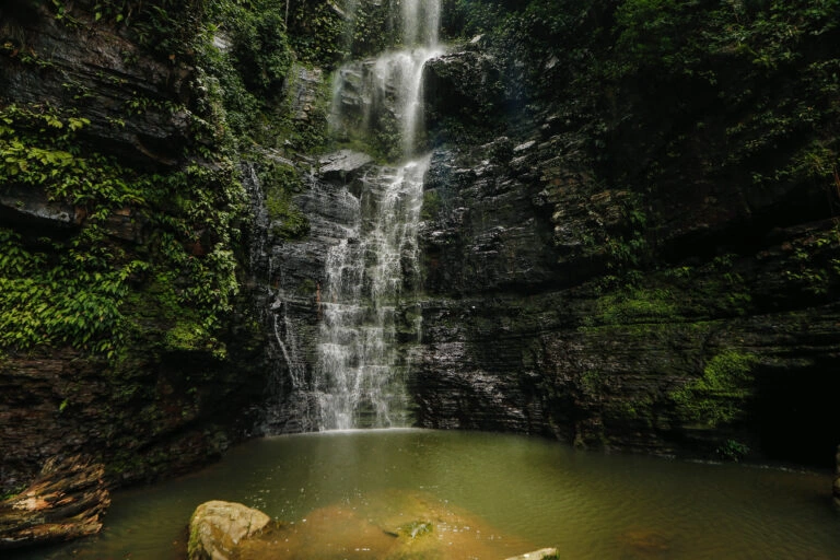 Cachoeira do Urubu Rei em Pedro II (Foto: Thiago Amaral)