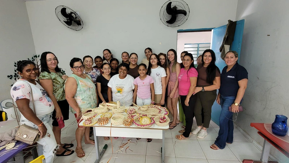 Curso de artesanato “Trançado em Palha de Carnaúba”