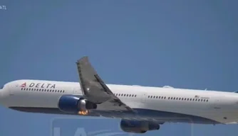 Avião da Delta Airlines precisou fazer um pouso de emergência