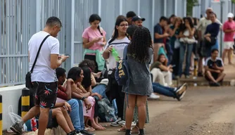 Realização do Exame Nacional do Ensino Médio