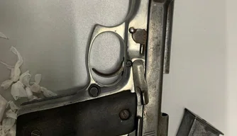 Suspeito é preso por porte ilegal de arma