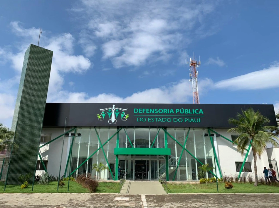 Fachada da Defensoria Pública do Piauí.