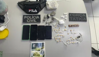 Homem é preso por tráfico de drogas