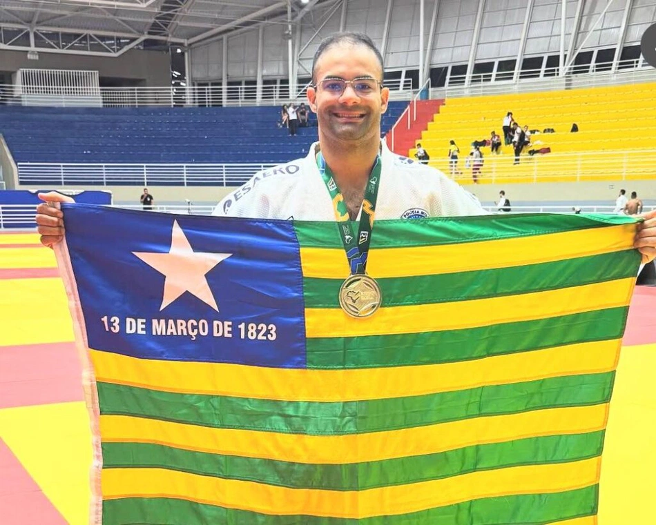 Judoca piauiense conquista título nacional em São Paulo