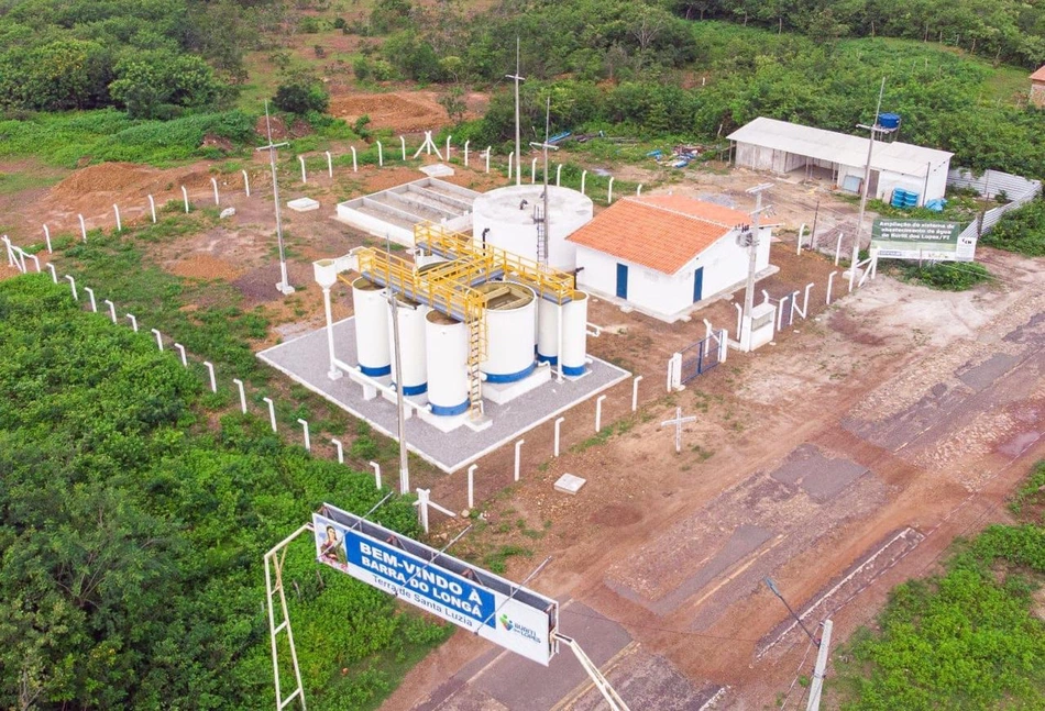 Inauguração de adutora