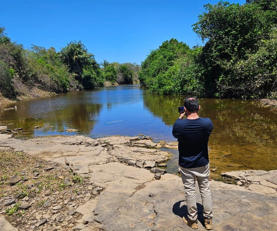 Fiscalização realizada pela Semarh na bacia do rio Piauí