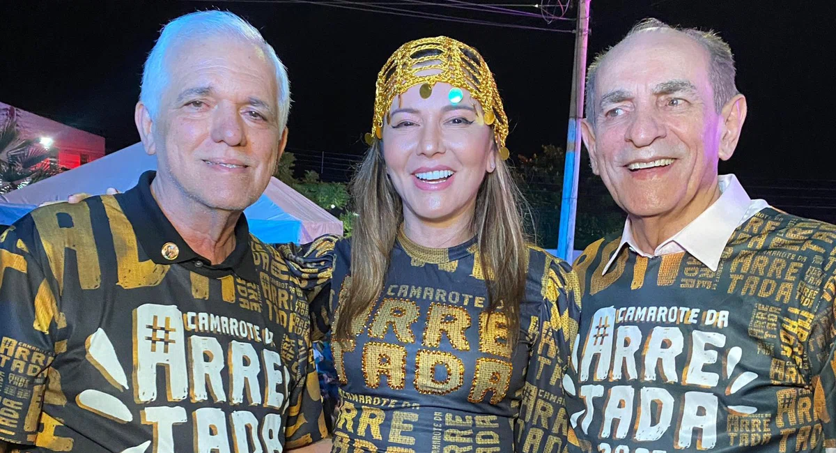 Themístocles Filho, Ivanária Sampaio e Marcelo Castro prestigiam Micarina de Esperantina