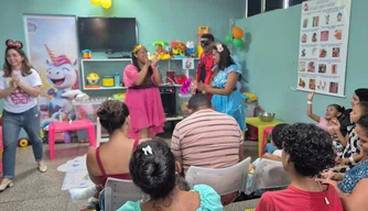 HUT promove ação especial para crianças internadas