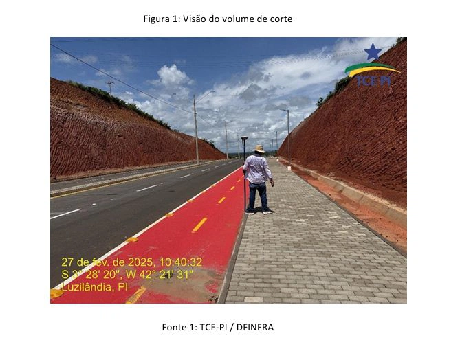Obra realizada em Luzilândia