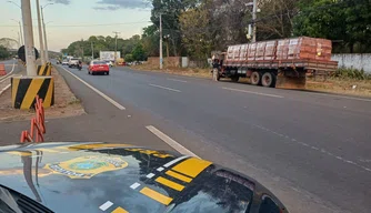 Viatura da PRF.