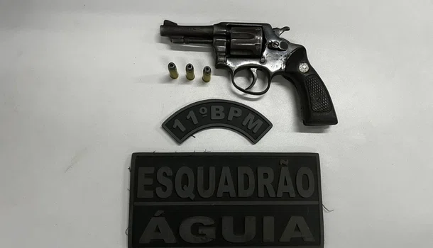 Polícia Militar prende jovem por porte ilegal de arma em Timon