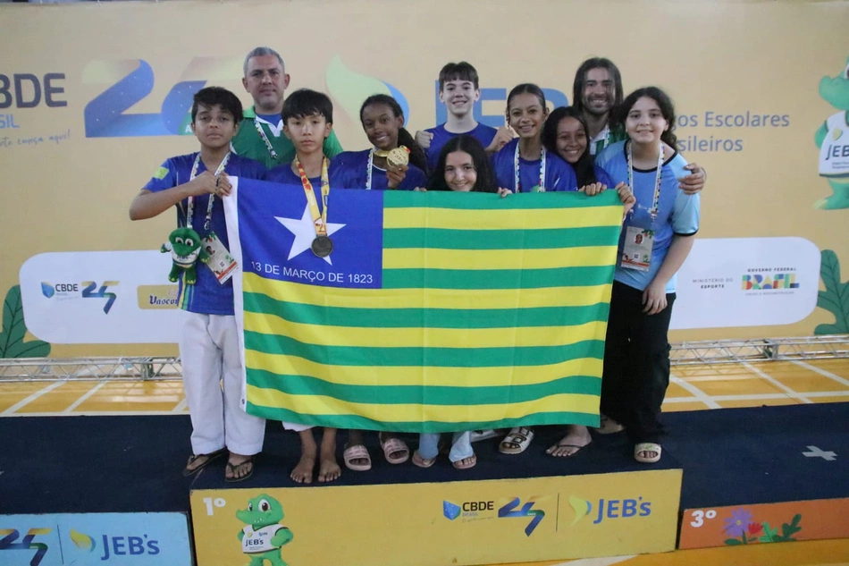 Jovens atletas conquistam medalhas para o Piauí