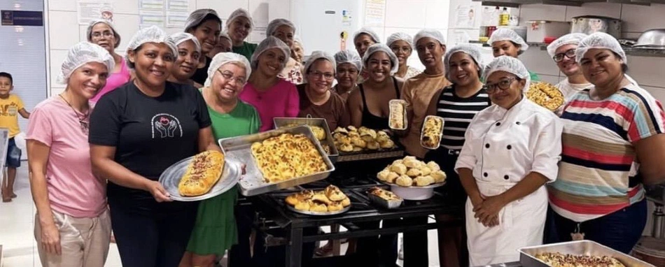 Oficina de Iniciação Profissional Pão na Prática