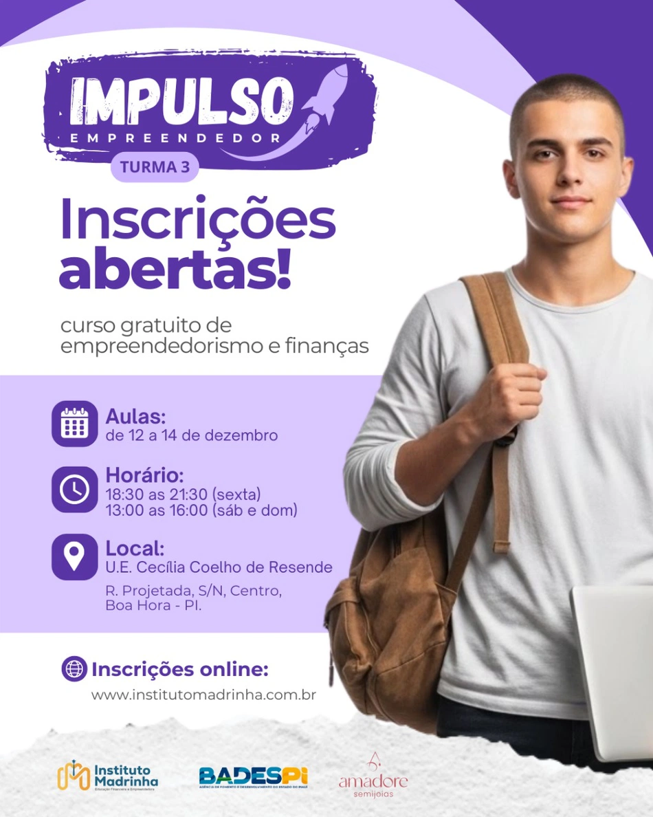 Projeto Impulso Empreendedor, em Boa Hora