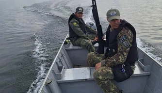 Polícia Militar do Piauí na Operação Piracema I