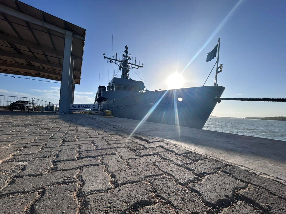 Navio-patrulha Bracuí, da Marinha do Brasil