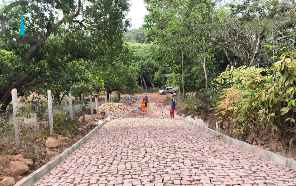 Obras na zona Rural de Teresina