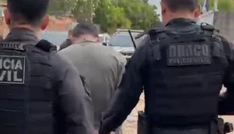 Homem suspeito de homicídios e ameaças em Parnaíba é preso