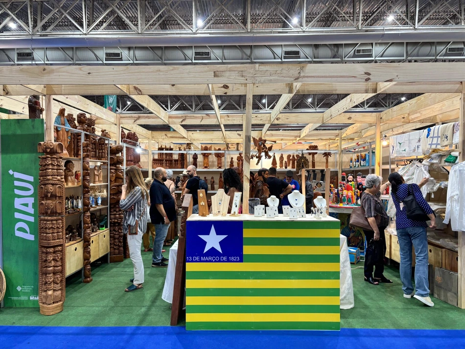 Participação do Piauí nas feiras nacionais de artesanato em 2025