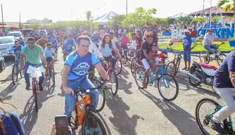 Senador Ciro Nogueira em Caxingó, Norte do Piauí