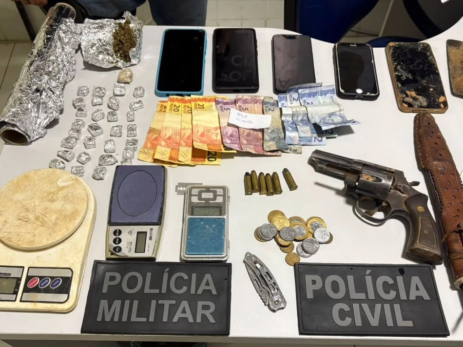 Polícia Militar realiza operação em combate ao tráfico de drogas