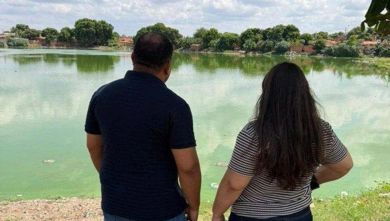 Fiscalização técnica na Lagoa da Nova Brasília