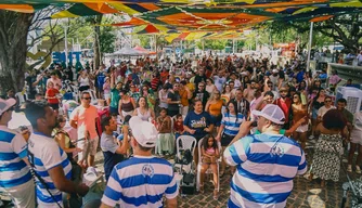 Prévia de Carnaval no Centro de Teresina