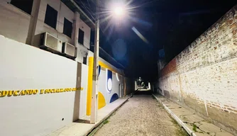 Iluminação pública na Rua José Gomes da Costa