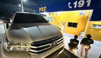 Veículo é recuperado pela PRF