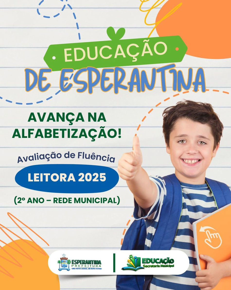 Educação de Esperantina avança na alfabetização e zera pré-leitor (Nível I e II) na rede municipal