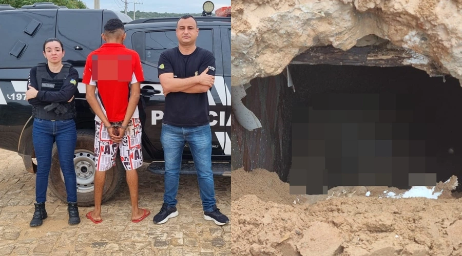 Suspeito de matar homem e esconder corpo em fossa é preso em Pajeú do Piauí