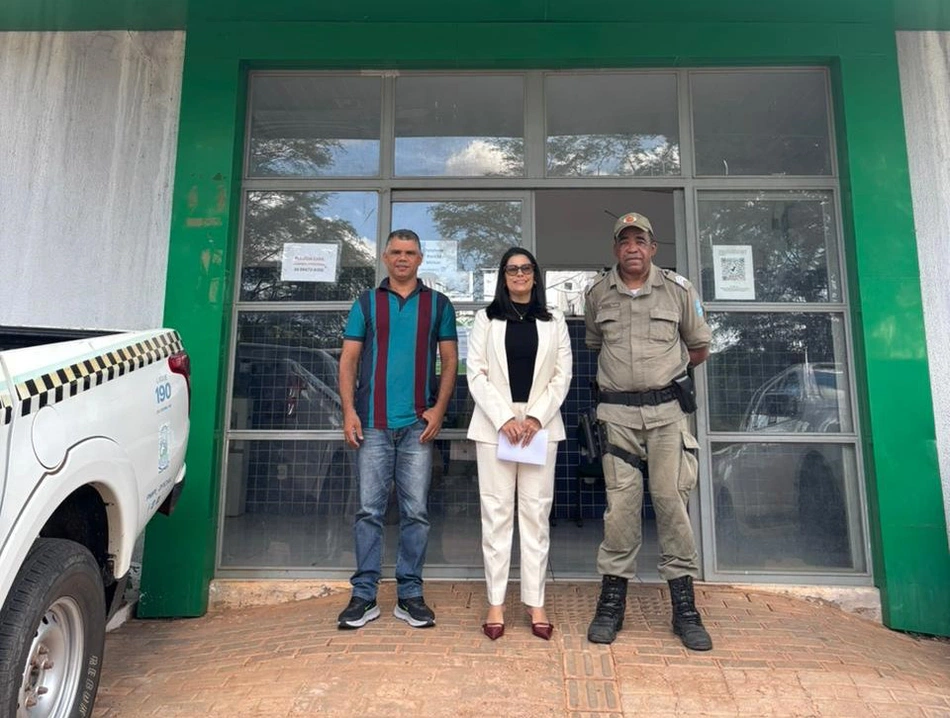 Inspeção institucional na Unidade Integrada de Segurança de Gilbués
