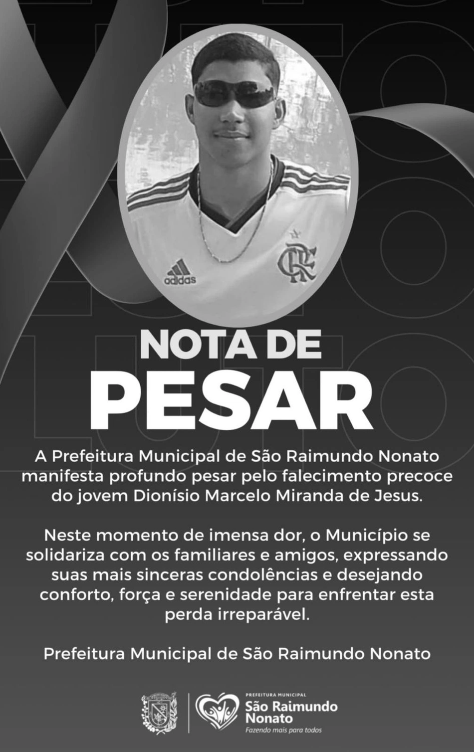 Jovem morre após colidir contra animal na zona rural de São Raimundo Nonato