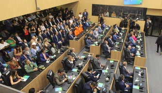 Sessão de abertura do ano legislativo na Alepi