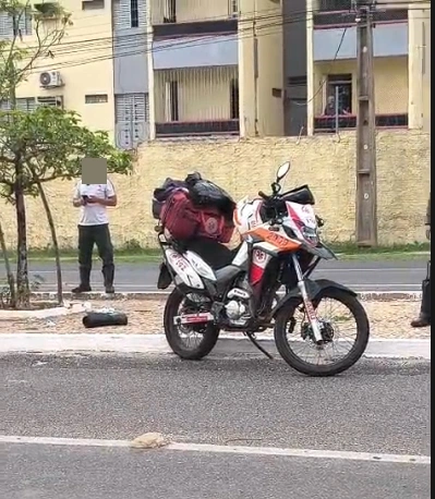 Acidente com técnico em enfermagem do SAMU